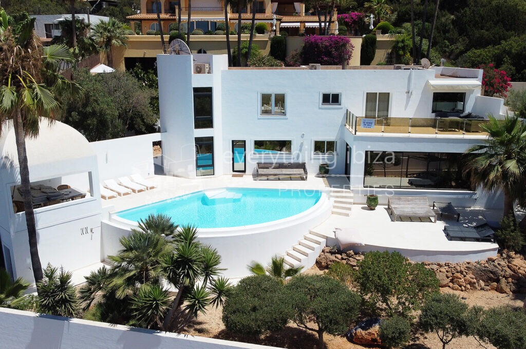 SOLD – Beautiful Detached Modern Villa Close to Cala Conta Beach with Tourist License in San Jose — Villa