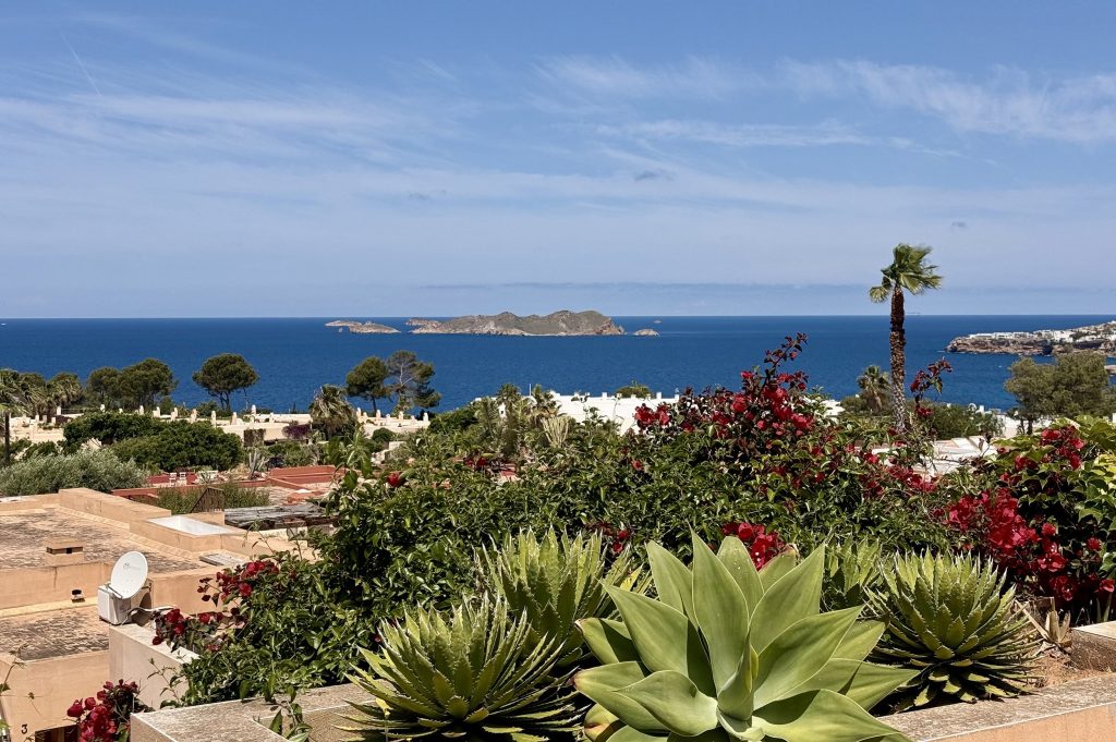 Exceptional Modern Townhouse Close to Beaches with Super Sea and Sunset Views in Cala Tarida — Townhouse